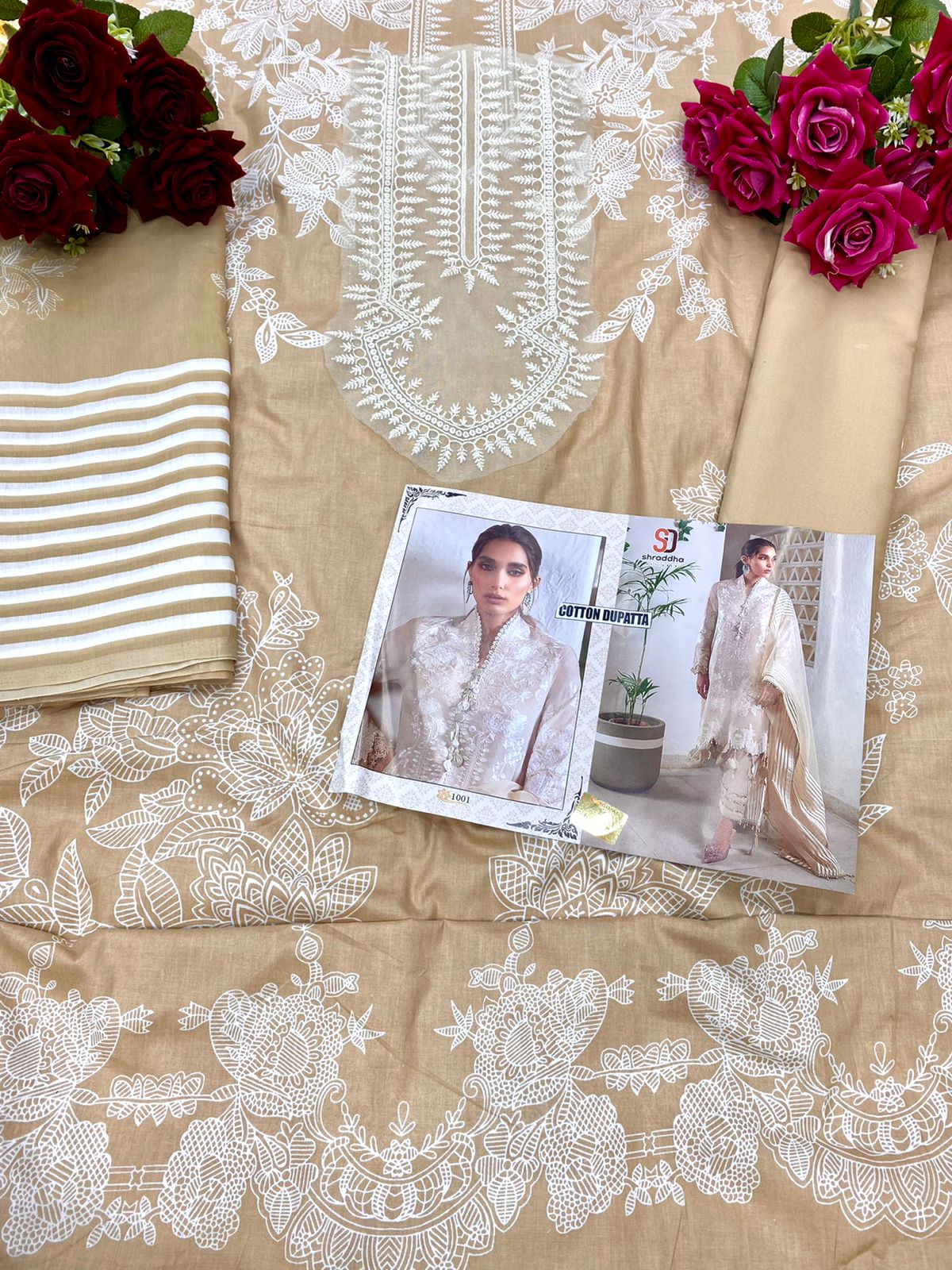 Shraddha Sana Safinaz 4 Casual Wear Printed Lawn Cotton Pakistani Salwar Kameez